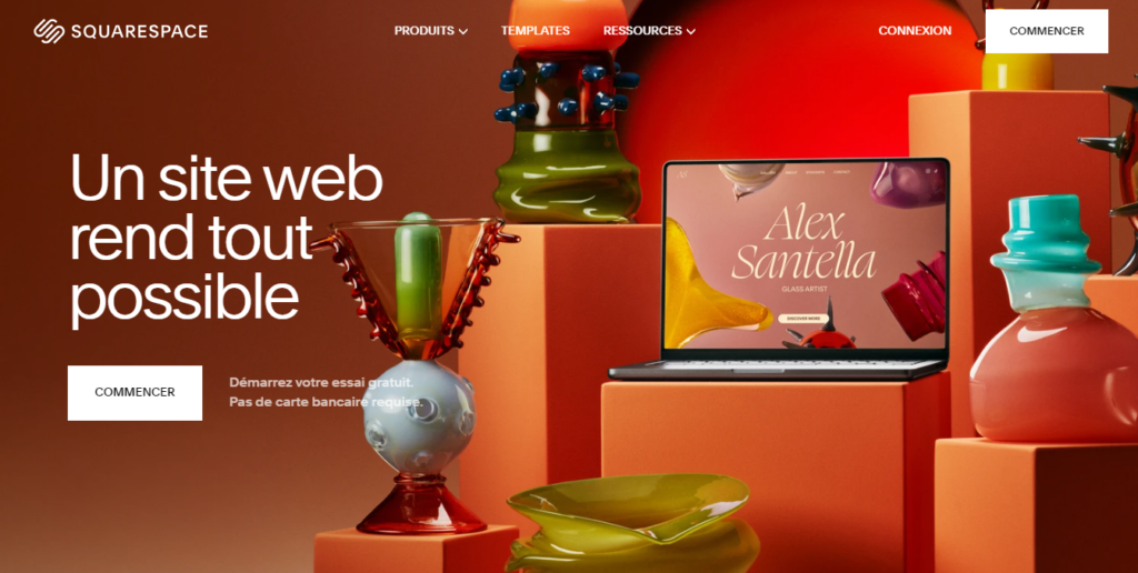 Squarespace - CMS e-commerce